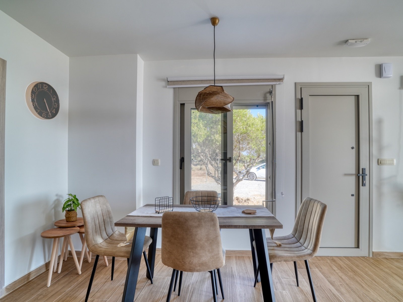 Dining table by the window